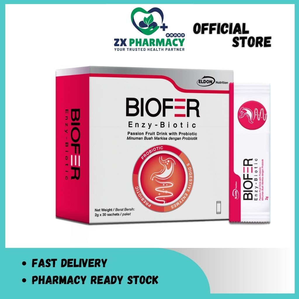 Eldon Biofer Enzy-Biotic 2g (30's) | Shopee Malaysia