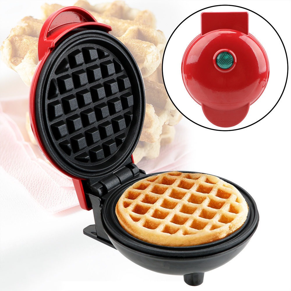 Mini Waffle Maker Electric Waffles Maker Breakfast Waffle Machine Mini ...