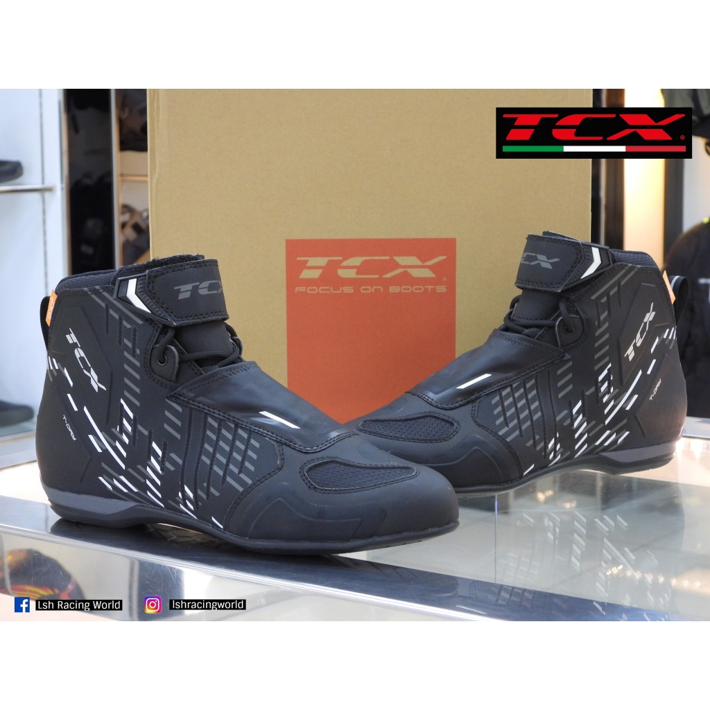 Tcx R04d Waterproof Bootsblack White Shopee Malaysia 