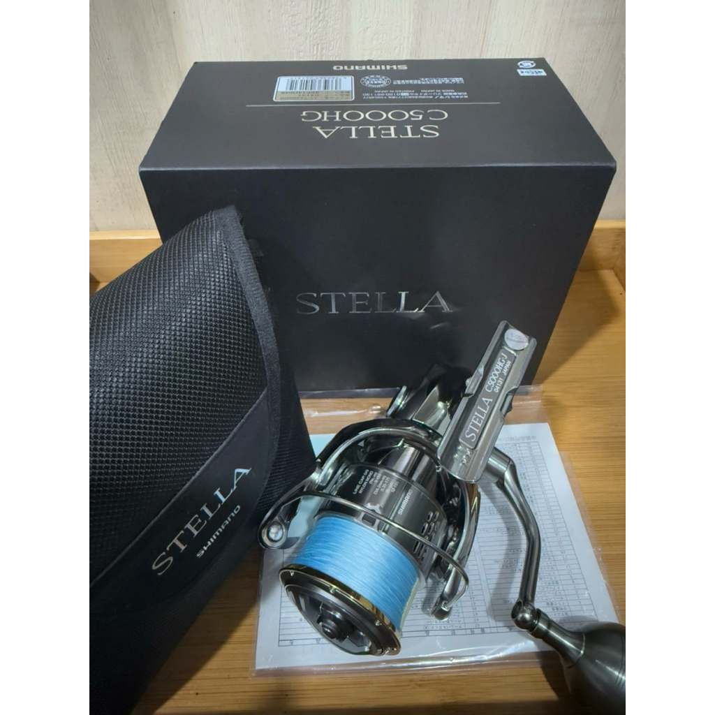 USED LIKE NEW 2018 SHIMANO STELLA C5000HG INC PE3 LINE | Shopee Malaysia