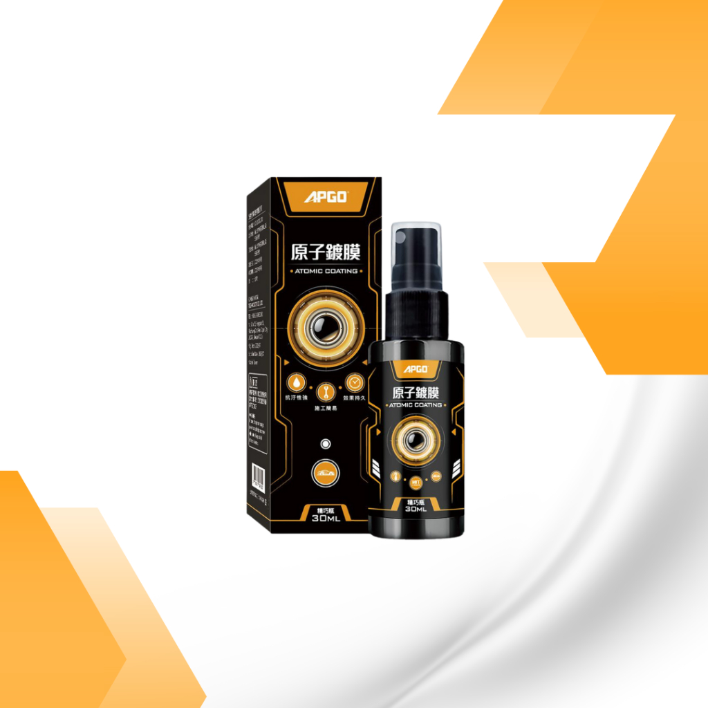 APGO Atomic Car Coating Mini Version with Coating Cloth (30ML) | Shopee ...