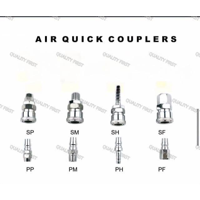 AIR QUICK COUPLERS FOR AIR COMPRESSOR SOCKET PLUG | Shopee Malaysia