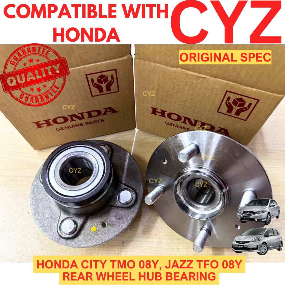 Rear Wheel Hub Bearing Honda CITY TMO 08Y, JAZZ TFO 08Y, Honda INSIGHT ...