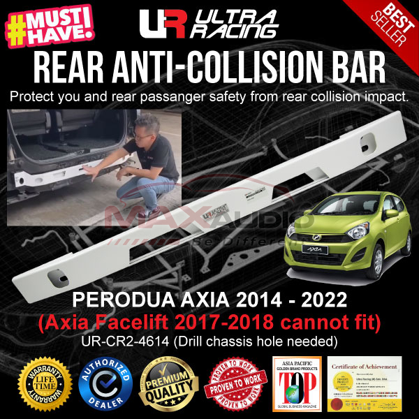 PERODUA AXIA 2014 - 2022 ULTRA RACING Rear Anti Crash Collision ...