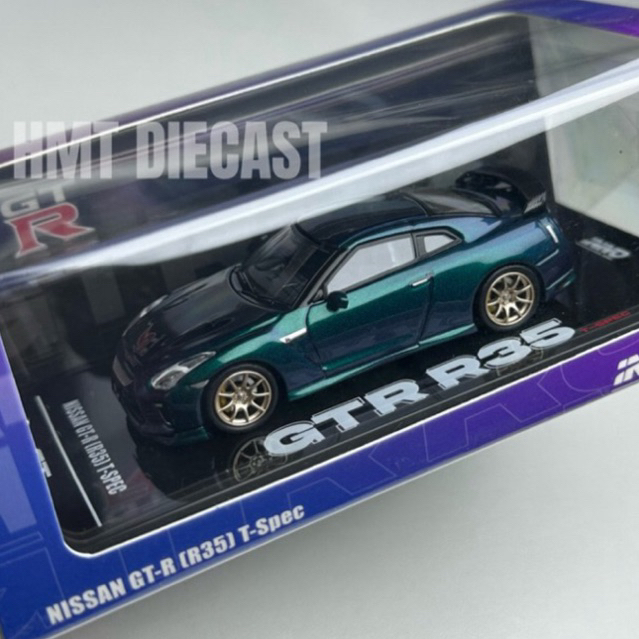 INNO64 1/64 Nissan Skyline GT-R (R35) T-Spec Midnight Purple | Shopee ...
