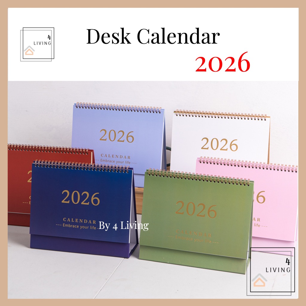 [paling murah] 2026 Desk Calendar Kalender 2026 Table Calendar Meja ...