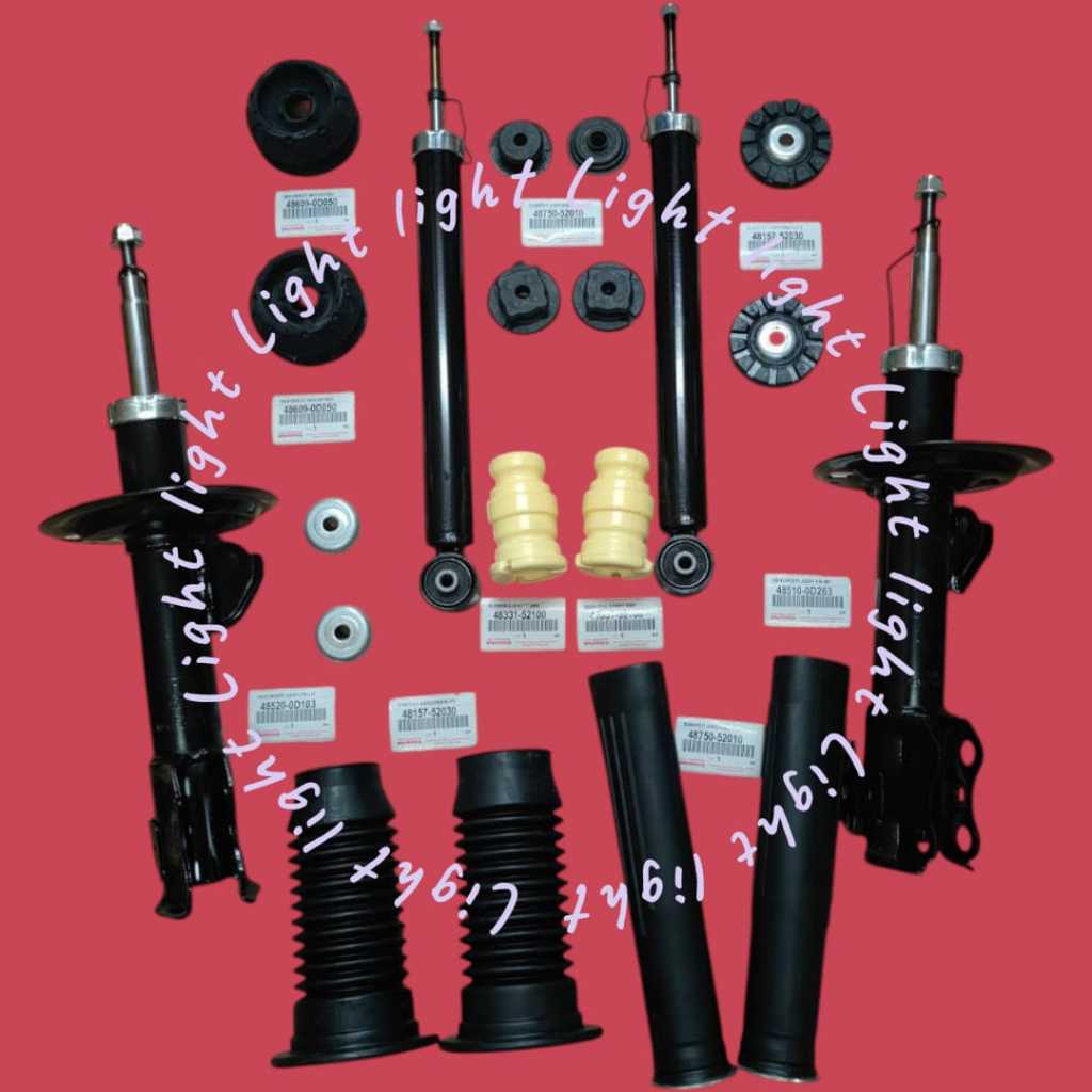 SHOCK ABSORBER (FRONT/REAR COMBO SET) (22 IN 1/SET)(100% NEW)(THAILAND ...