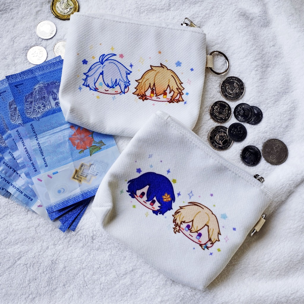 [by @hachi.arty] Phainon Mydei Dr Ratio Aventurine 12x10cm Coin Pouch ...
