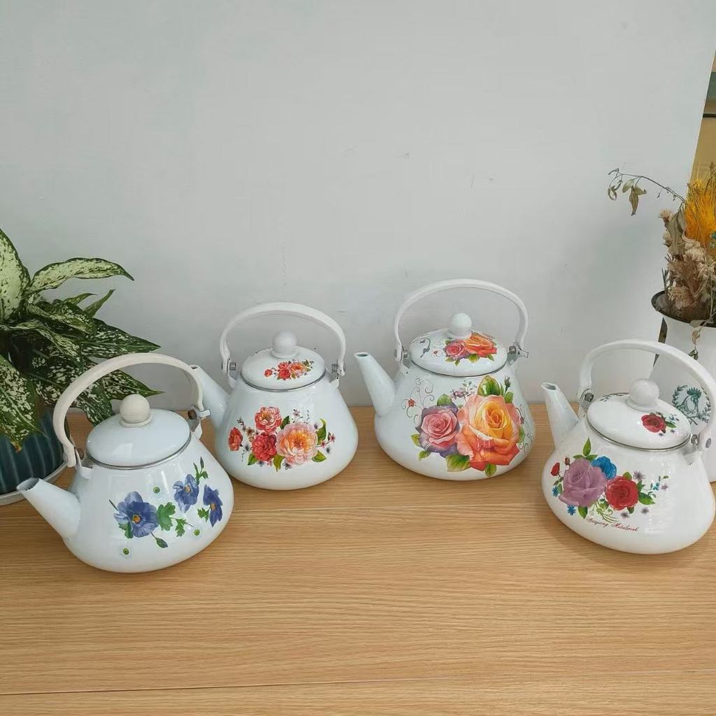 Shefu 1.1L / 1.3L Enamel Teapot | Shopee Malaysia