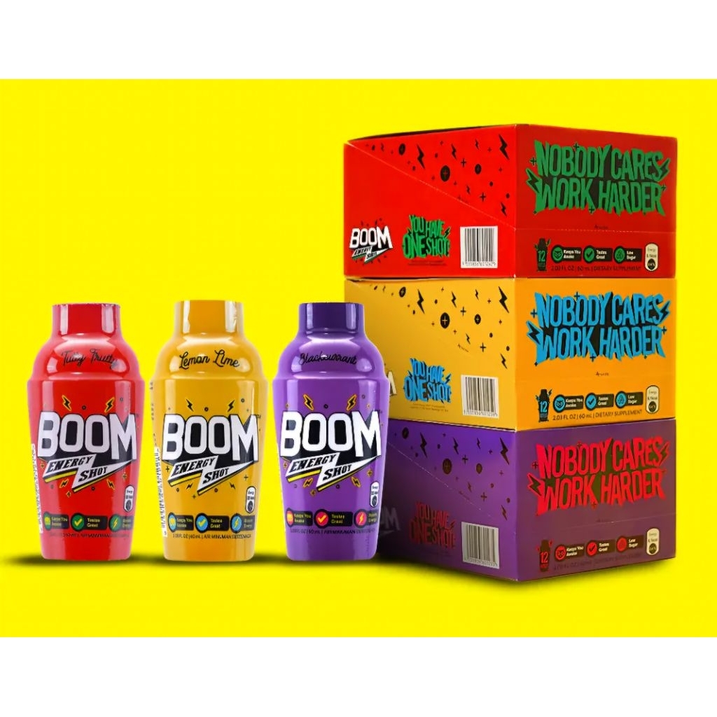 Boom Energy Shot 60ml | Shopee Malaysia