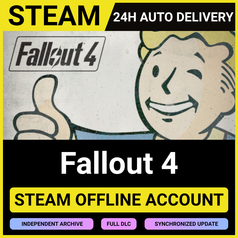 Fallout 4 | Full DLC | Steam Offline | PC Game [24H Auto Delivery ...
