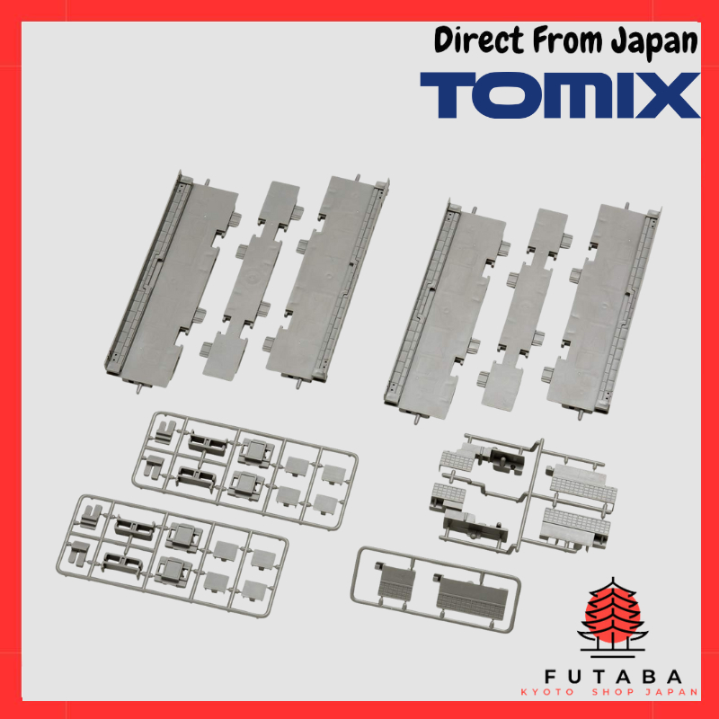 TOMIX N Gauge Multi Elevated Bridge S140 for Opposing Platforms, Set of ...