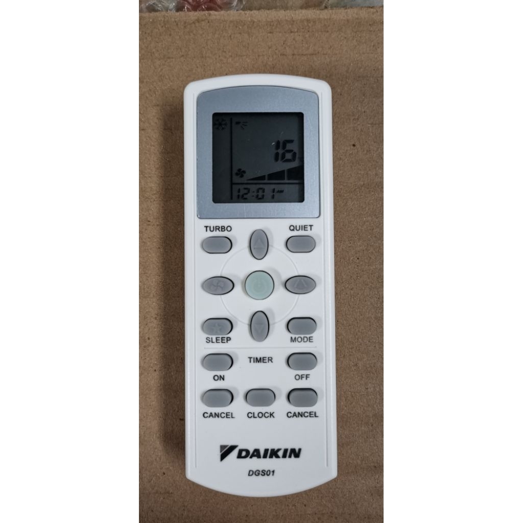 DAIKIN Air cond remote control DGS01(free battery) | Shopee Malaysia