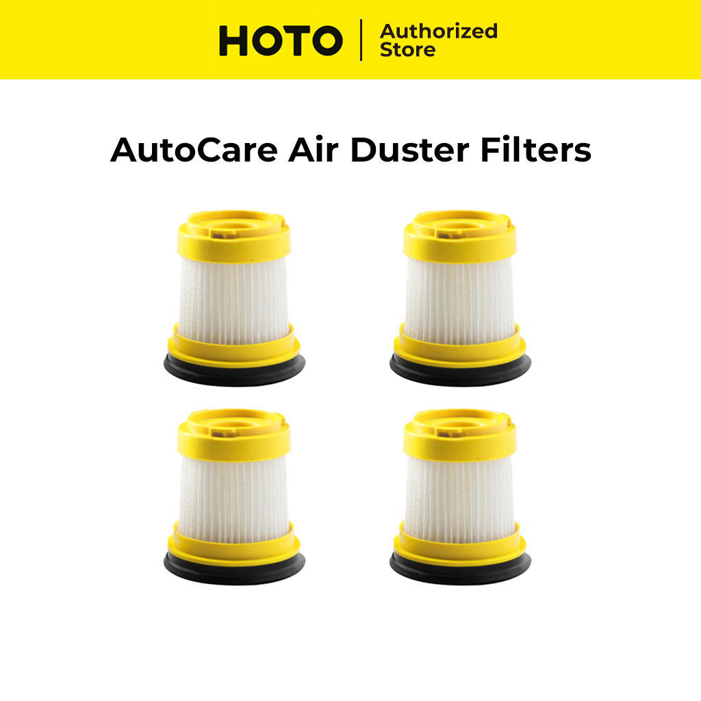 HOTO AutoCare Air Duster & Vacuum Cleaner Washable Replacement Filters