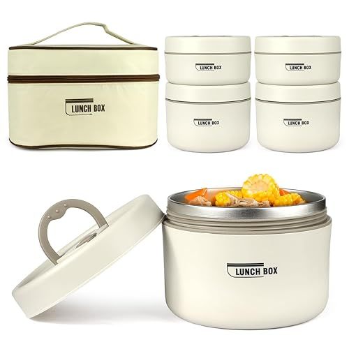 Stackable Insulated Lunch Box Set | Shopee Malaysia
