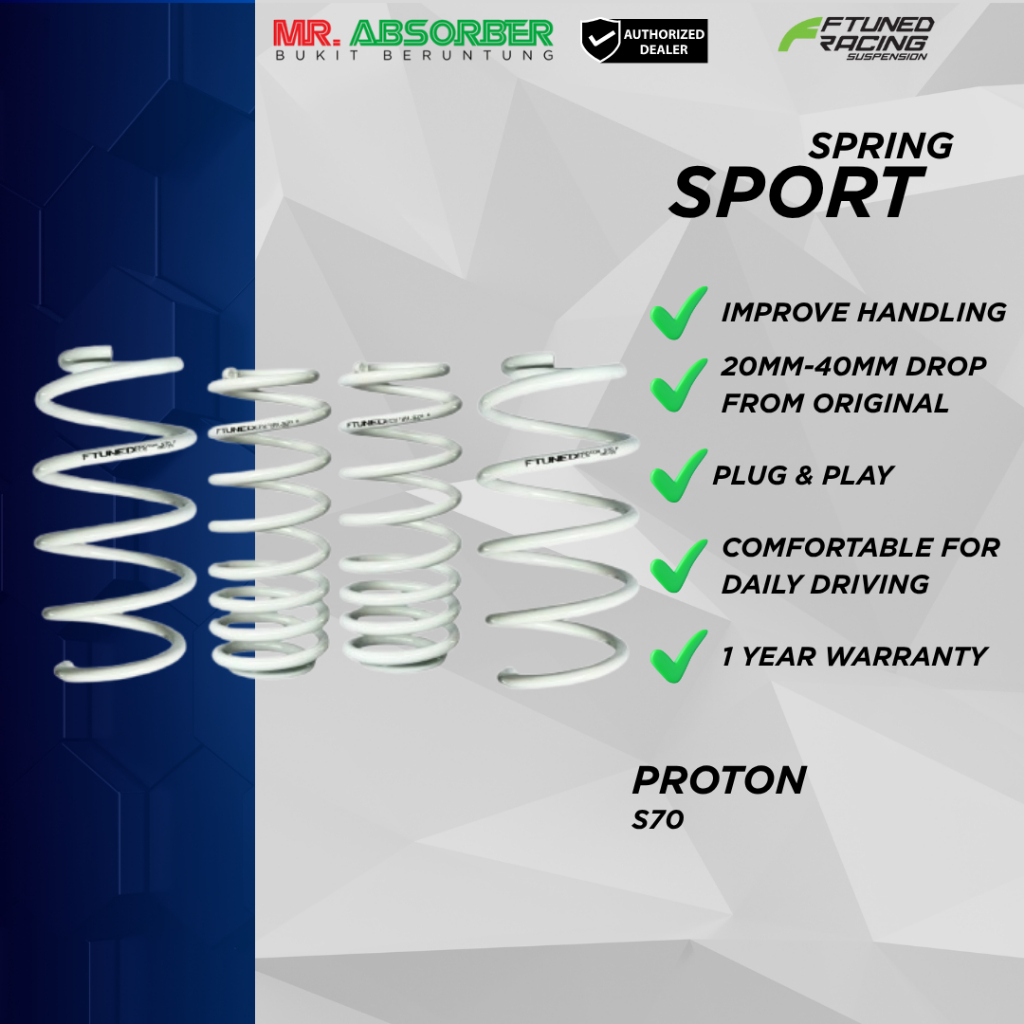Spring Sport S70 Proton Ftuned | Shopee Malaysia