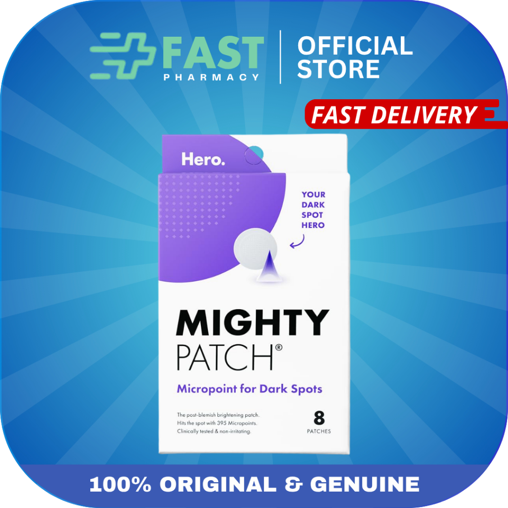 Hero Cosmetics Mighty Patch Micropoint For Dark Spots 8 Patches ...