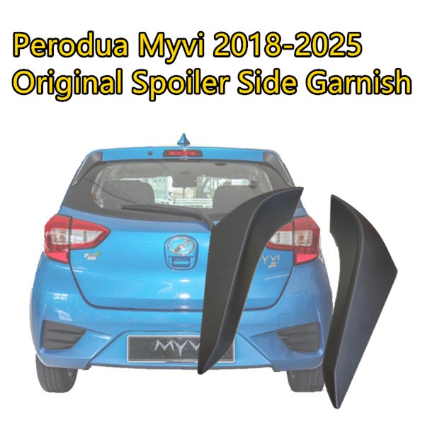 S053 Perodua Myvi Gen3 2018-2025 Original Rear Spoiler Side Garnish ...