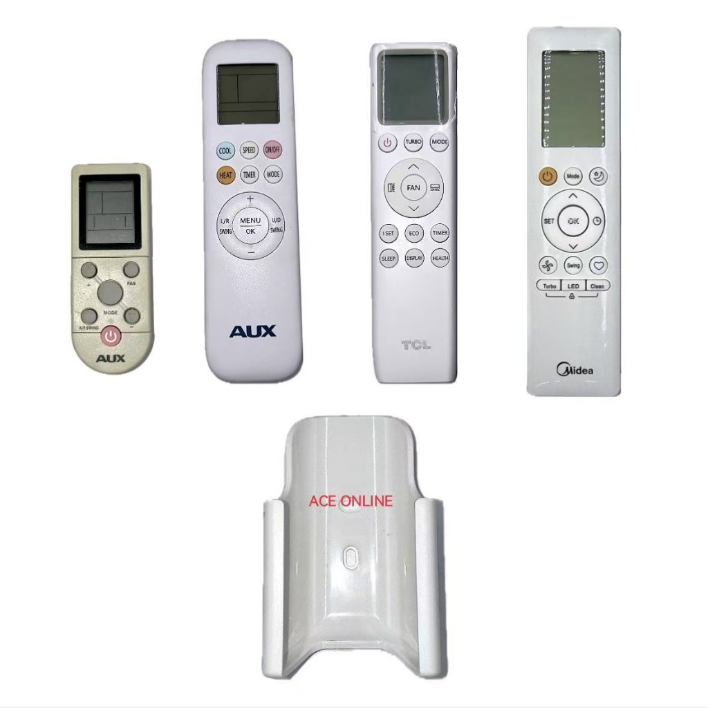 For Midea ,TCL ,AUX Air Cond Aircond Air Conditioner remote control ...