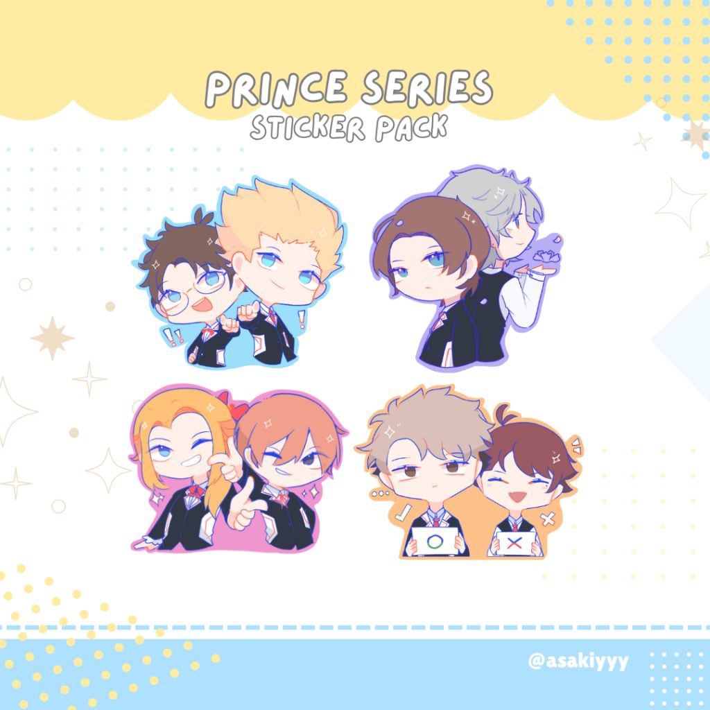 Prince series stickerpack [FANMADE] | Shopee Malaysia