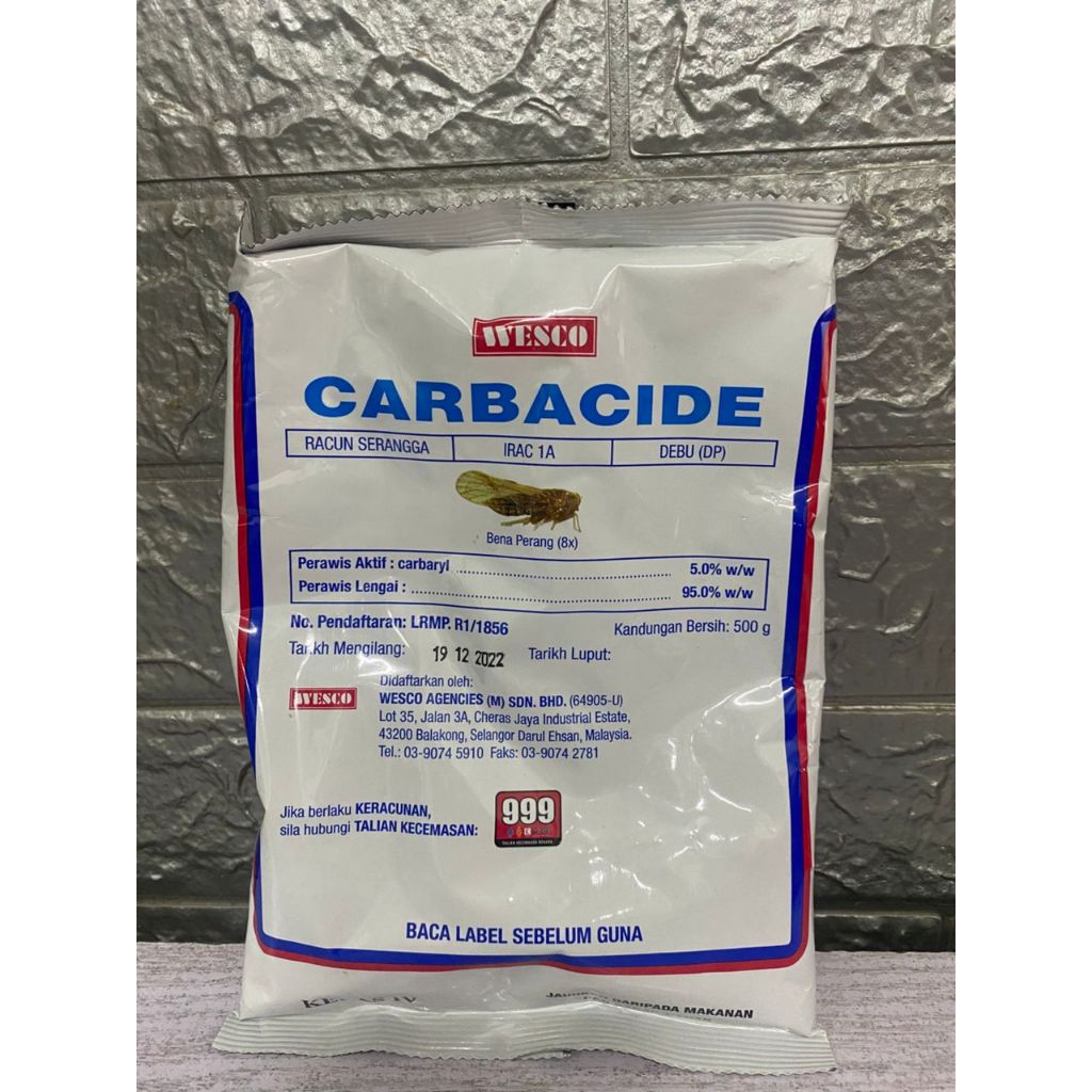 500g Carbacide l Racun Serangga / IRAC 1A | Shopee Malaysia