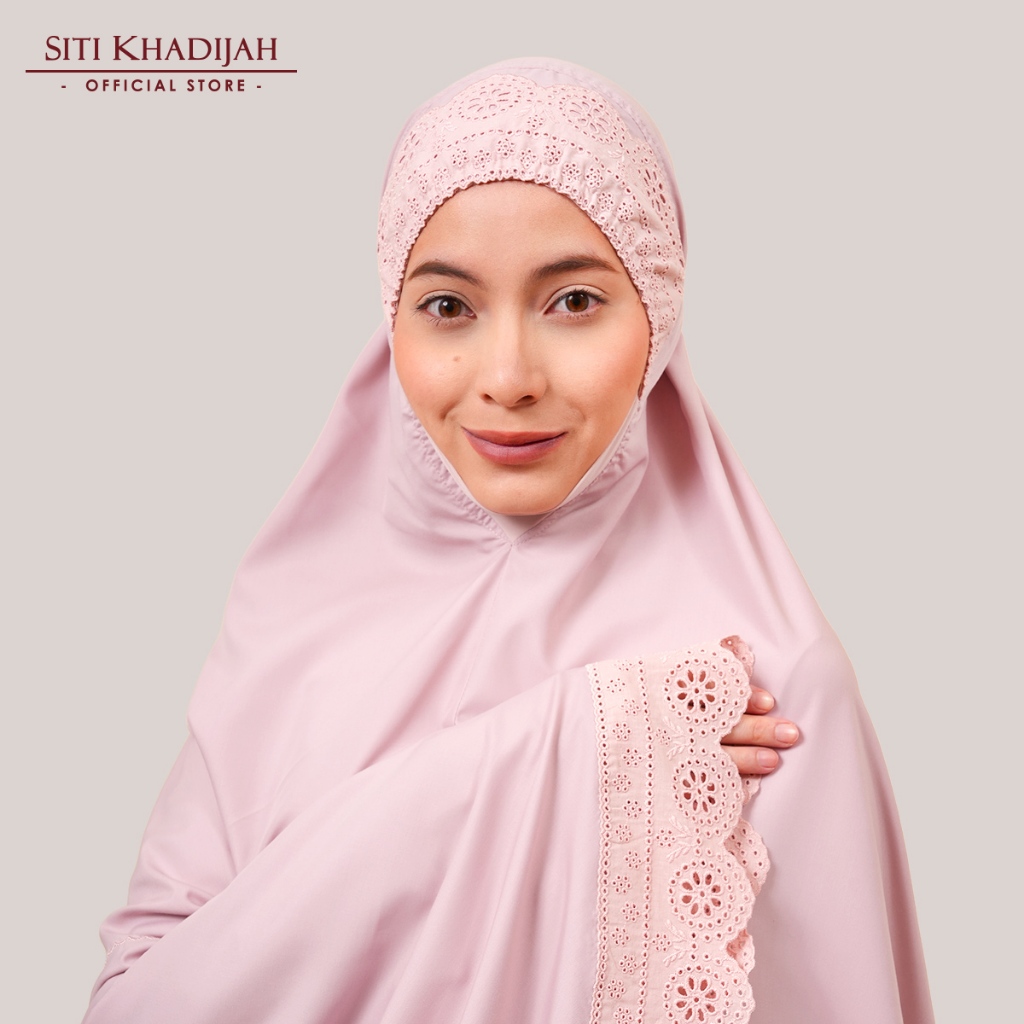 Siti Khadijah Telekung Signature Razia in Sepia Rose | Shopee Malaysia