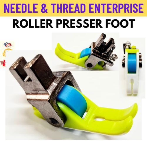 ROLLER PRESSER FOOT /Universal Industrial Sewing Machine Leather Roller ...