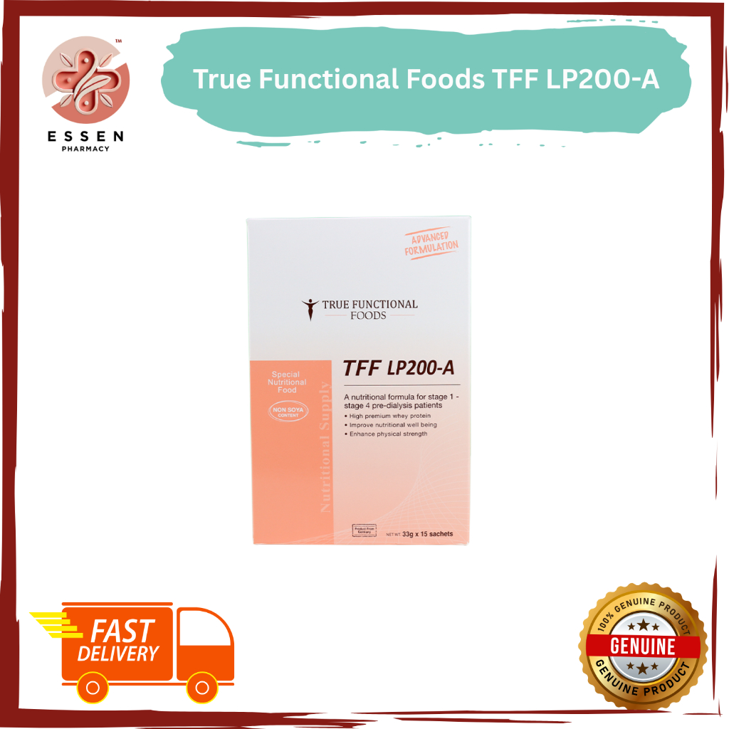 True Functional Foods TFF LP200-A 33g x 15 Sachets [Special Nutritional ...
