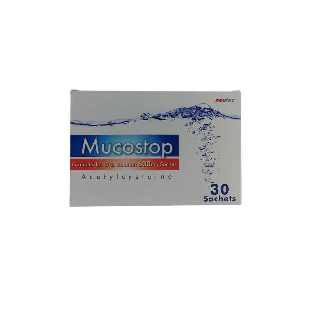 Mucostop Granules for Oral Solution 600mg 30sachets/box | Shopee Malaysia