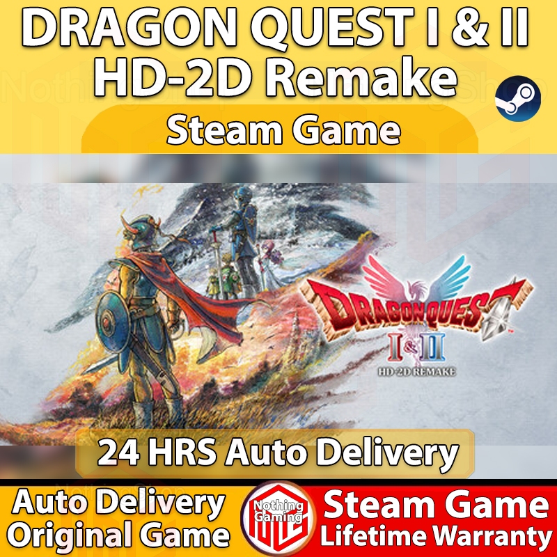 DRAGON QUEST I & II HD-2D Remake | Full DLC | Steam Offline | Own Steam ...
