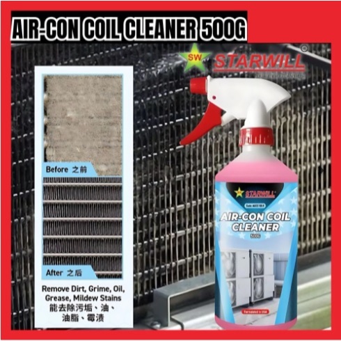 STARWILL AIRCOND COIL CLEANER AIR COND UNTUK BRAND ETC DAIKIN MIDEA ...