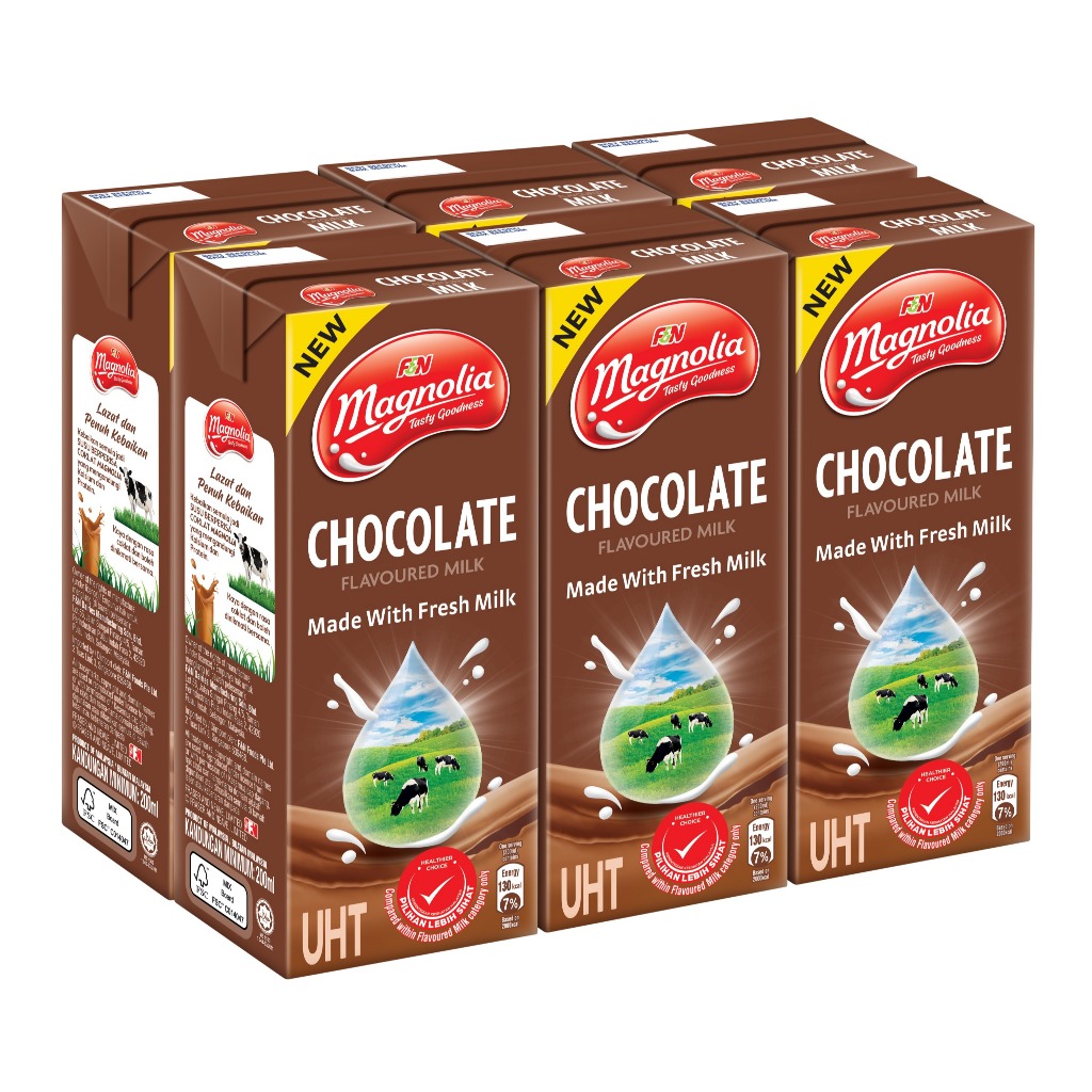Magnolia UHT Fresh Chocolate [200ml x 12] | Shopee Malaysia