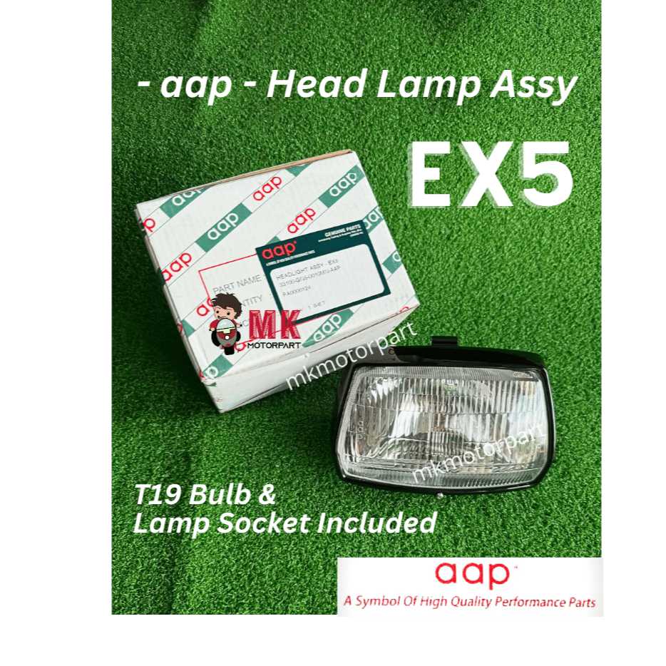 AAP HEAD LAMP ASSY Honda EX5 Dream Head Light / Lampu Depan O R I G I N ...