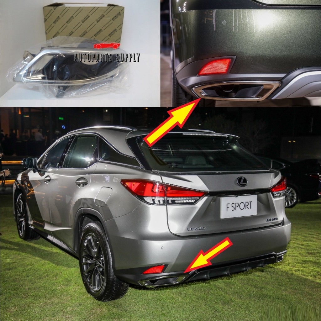 ORIGINAL LEXUS RX300 RX350 2019 - 2023 AGL25 GGL25 REAR BUMPER EXHAUST ...