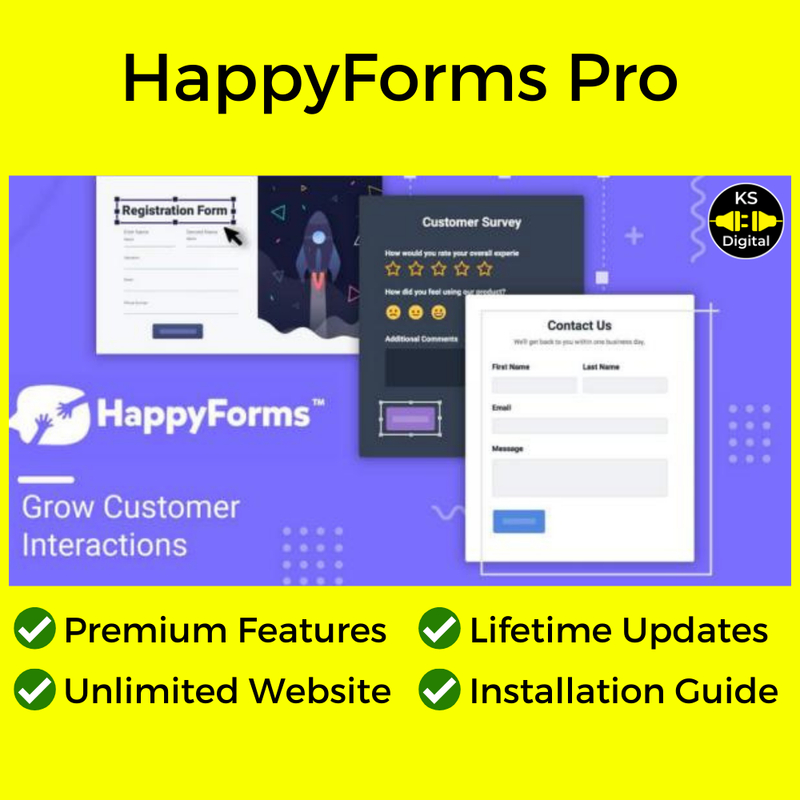 [Latest] HappyForms Pro - Friendly Drag and Drop Contact Form Builder ...
