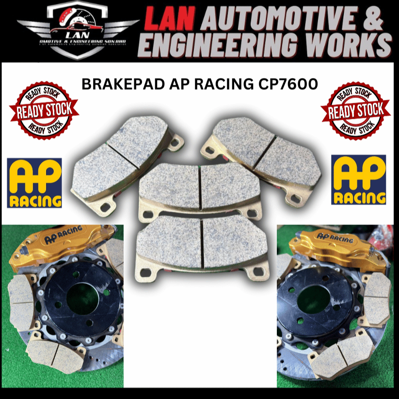 BRAKEPAD AP RACING CP7600 | Shopee Malaysia