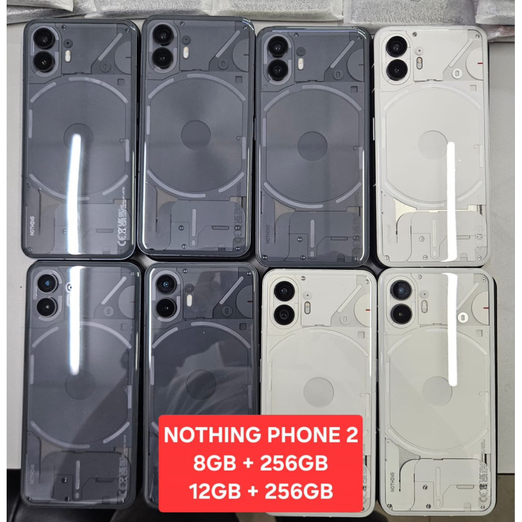 [ USED UNIT ORIGINAL ] NOTHING PHONE2 ( 8/256GB & 12/256GB ) NO HIDDEN ...
