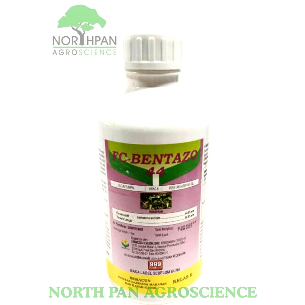 1L FC BENTAZO/Farmcochen Bentazone Sodium 44% Sentuhan /Rumpai /Rumput ...