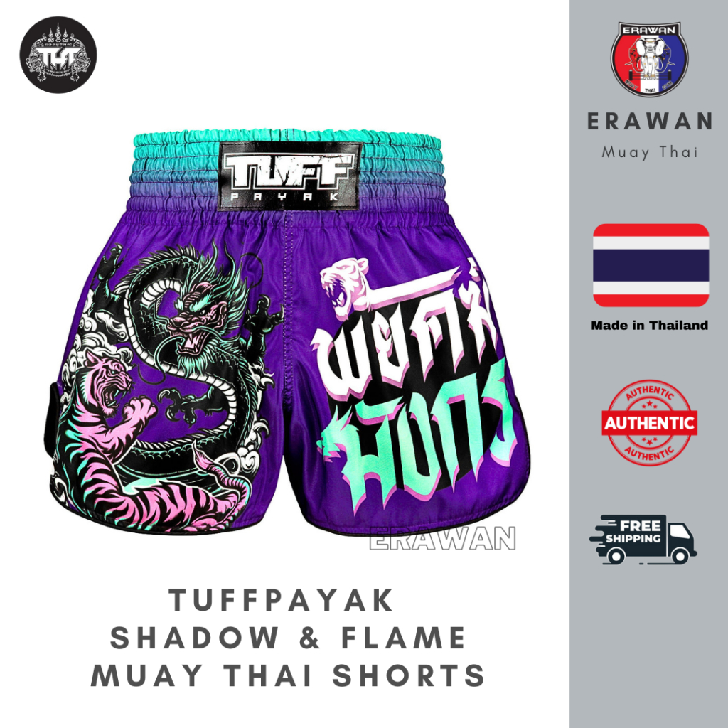 Muay Thai Shorts / Boxing Trunks Thailand TUFF / TUFFPAYAK (RMS012 ...