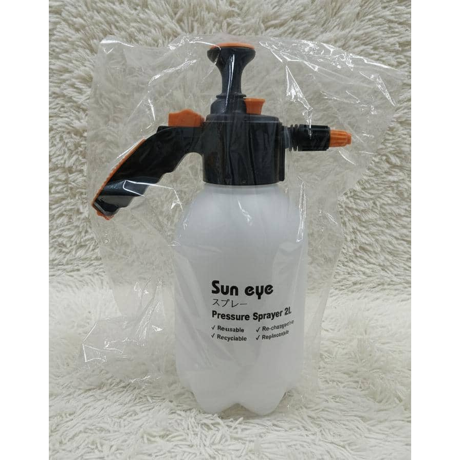SUN EYE 2.0L Chemical Sprayer Pump Pressure Garden Spray Bottle ...