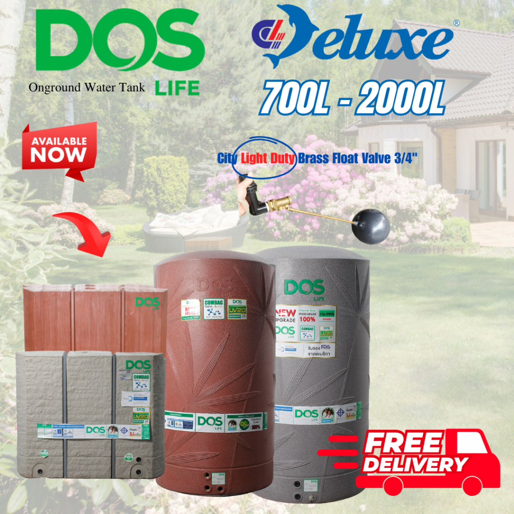 DOS Life Combac Nano Onground Water Tank (Tangki Air) | Shopee Malaysia