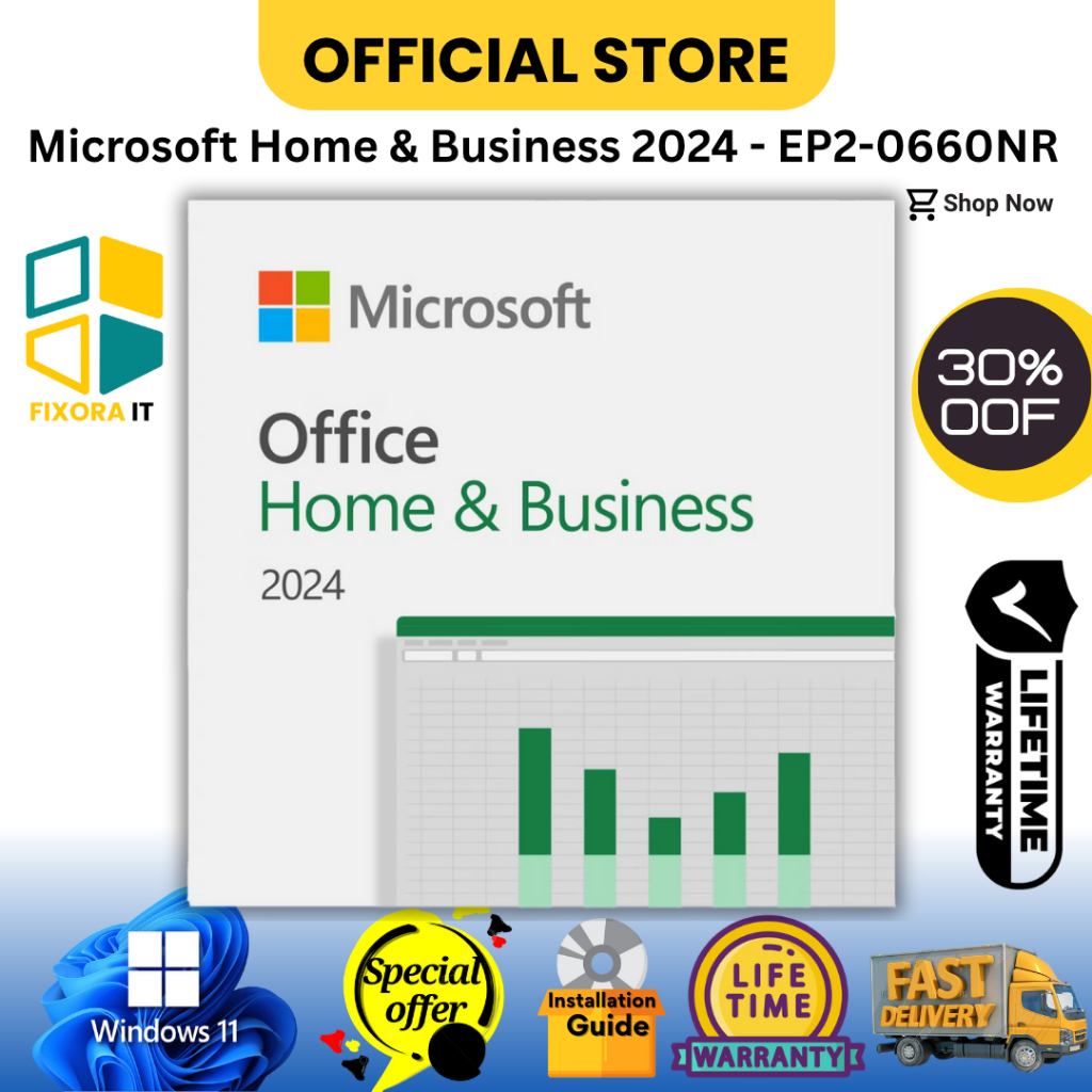 Microsoft Office Home & Business 2024 ESD - EP2-06604NR | Shopee Malaysia