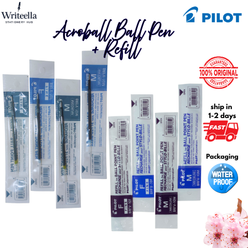 PILOT Acroball Ball Pen Refill F 0.7mm M 1.0mm | Shopee Malaysia