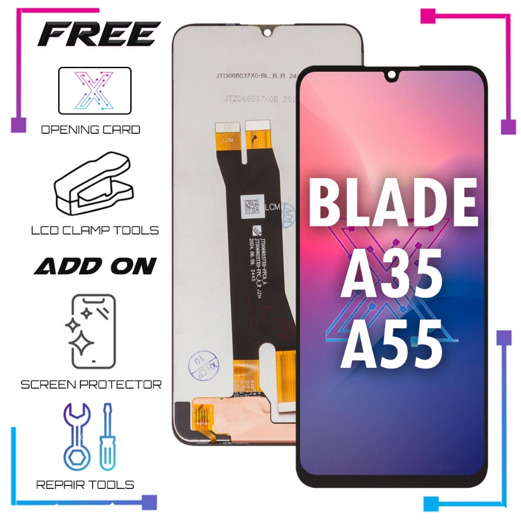 LCD For ZTE BLADE A35 Z2453 / BLADE A55 Z2450 (With Touch Screen ...