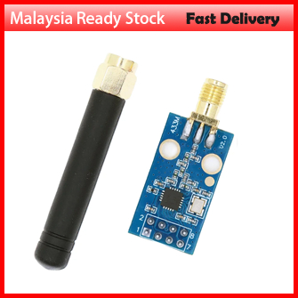 CC1101 433MHz Wireless Module With SMA Antenna Wireless Transceiver Module For Arduino