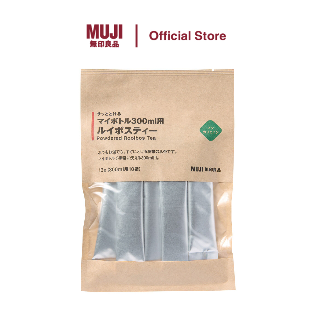 [NON-HALAL] MUJI Powdered Rooibos Tea 13g (300ml 10bags) | Shopee Malaysia