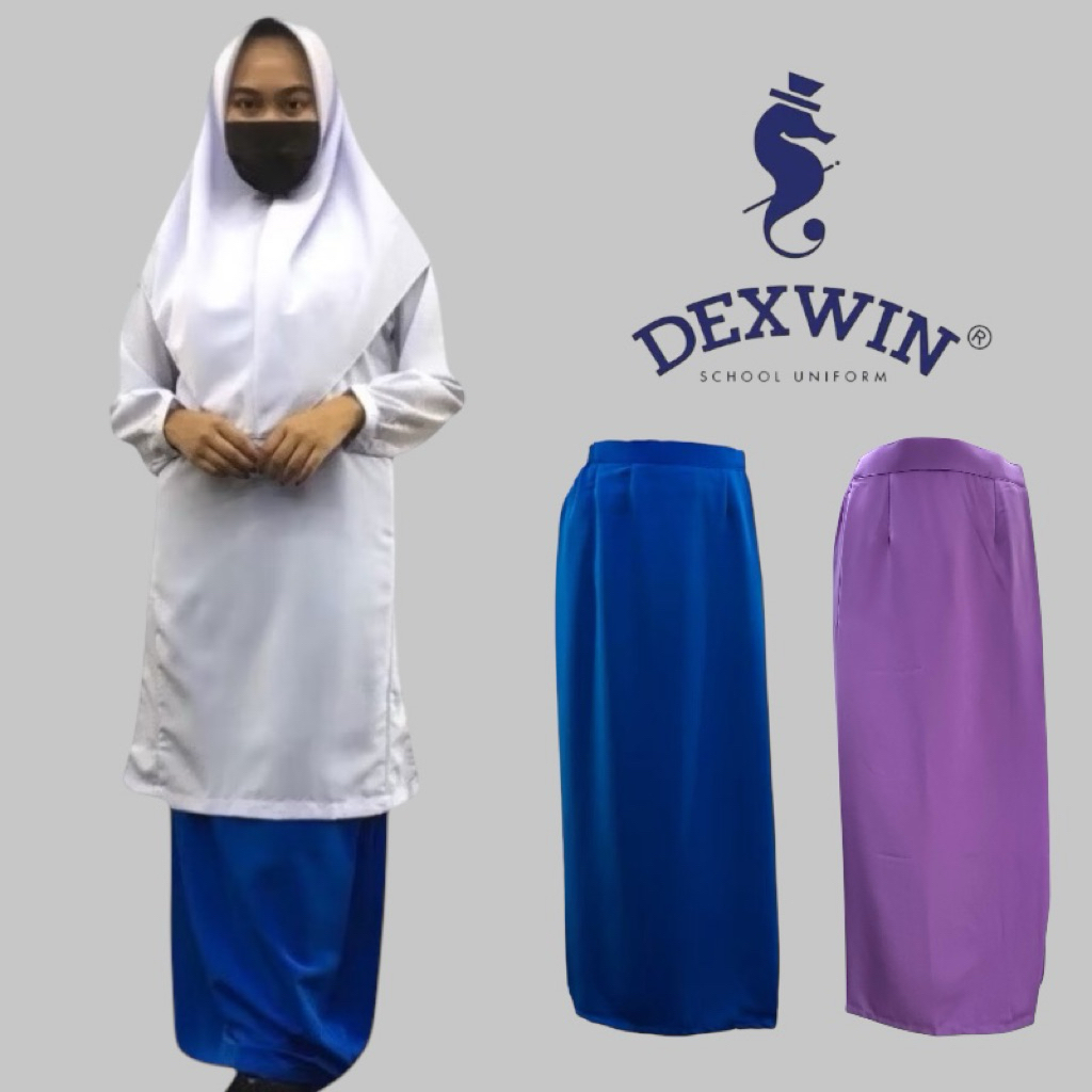 Dexwin 12281 -K / 12283-K School Uniform Kain Kurung Susun Tepi Kain ...