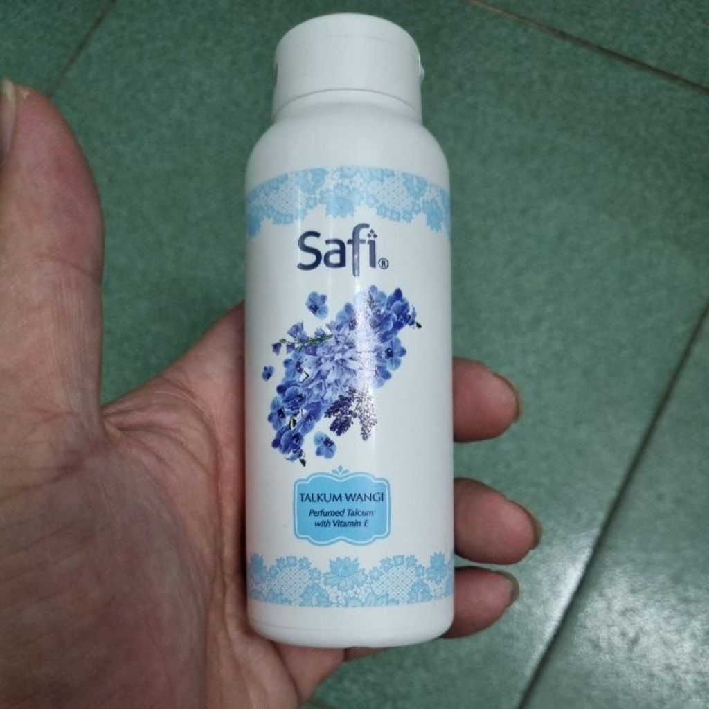 SAFI BODY POWDER TALKUM WANGI PERFUMED TALCUM WITH VITAMIN E 60GM ...