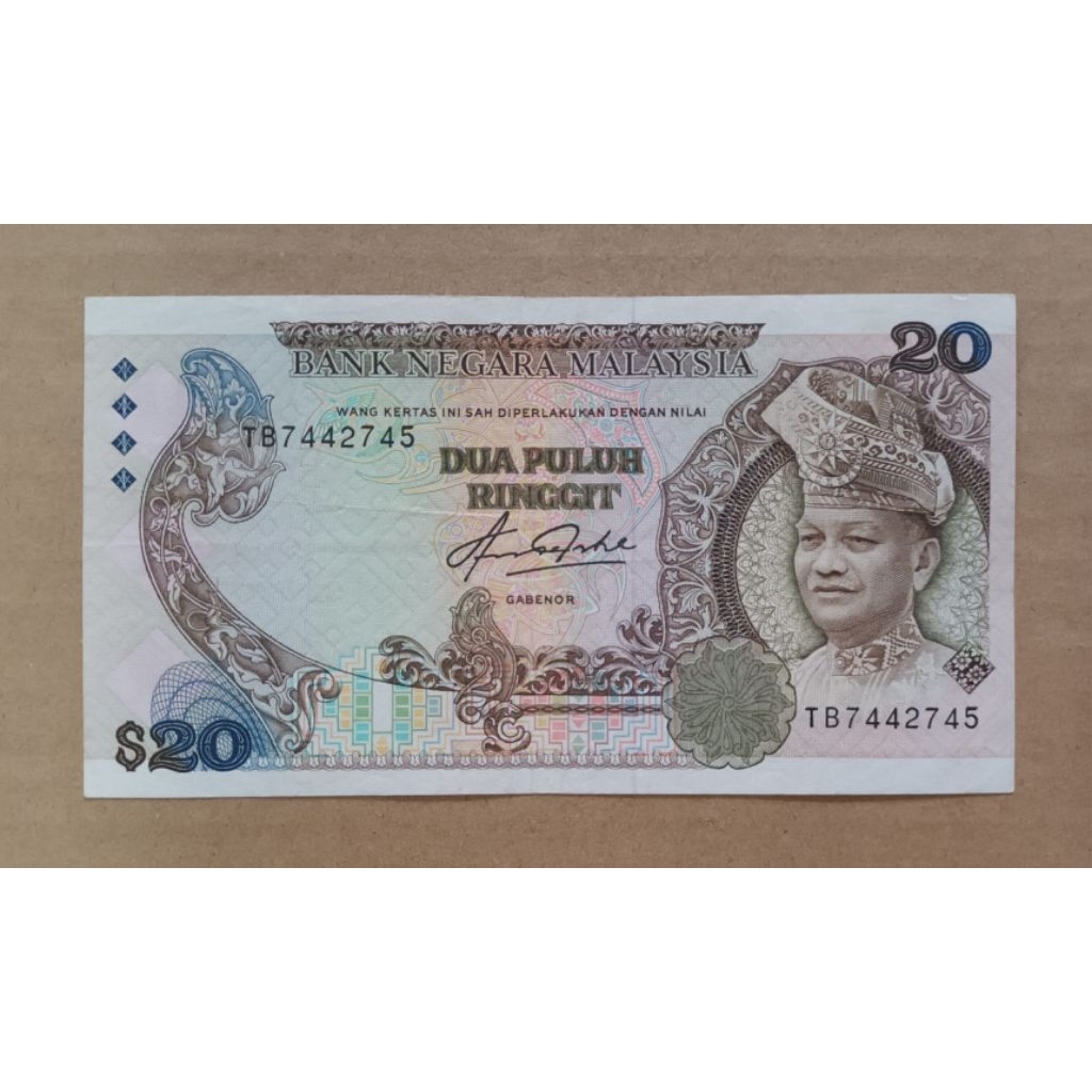 Malaysia Vintage RM20 Old Banknote Siri 5 Collection | Shopee Malaysia
