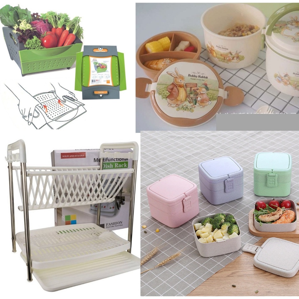CLEARANCE Christmas Gifts Present Bento Lunch Box Collapsible Colander ...